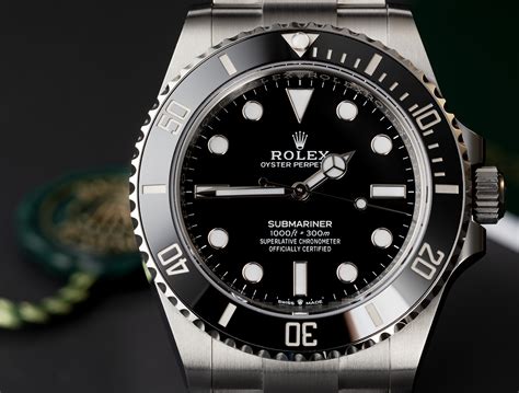 quanto pesa un orologio rolex submariner cinturino acciaio|Rolex Submariner No Date Ref. 124060 .